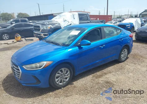 2017 Hyundai Elantra Se из США, поврежденный, VIN KMHD74LF3HU073772